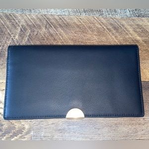 NWT Coach Dreamer Black Leather Wallet
